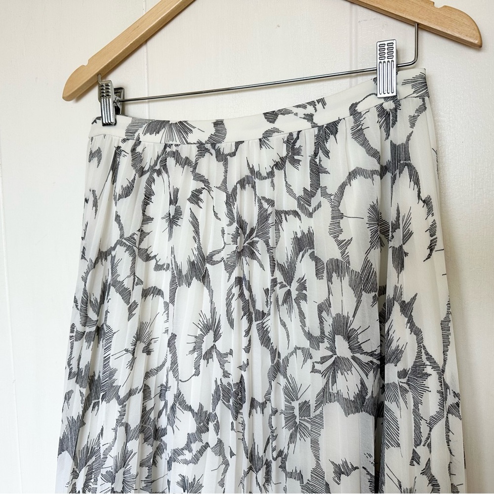 Banana Republic Pleated Maxi Skirt